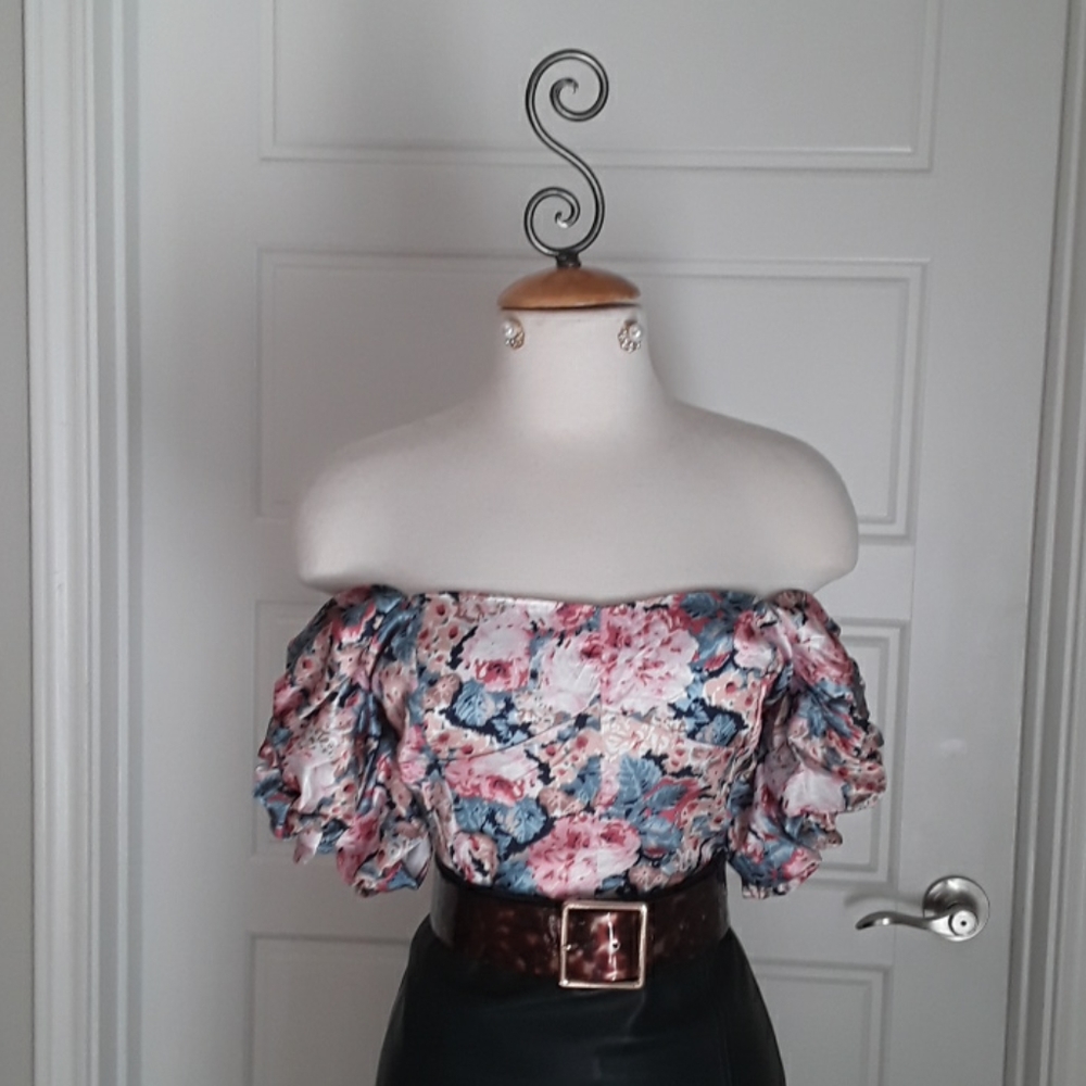 Floral Crop Top